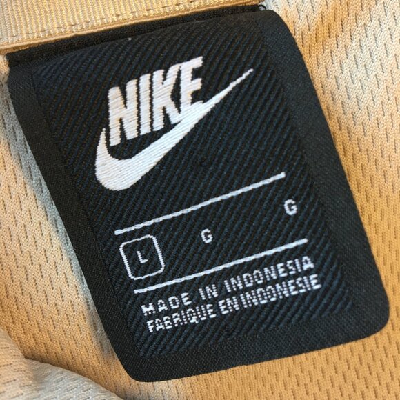 Nike NSW Sherpa Pullover Hoodie Large Ivory 1/2 Double Zip Kangaroo Pouch - Picture 12 of 14